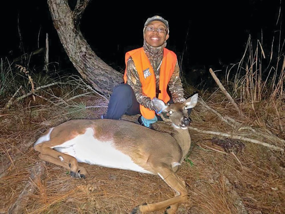 Rianna Barbary’s first deer meant enjoying healthy, organic, delicious protein, one of the reasons she wanted to try hunting.